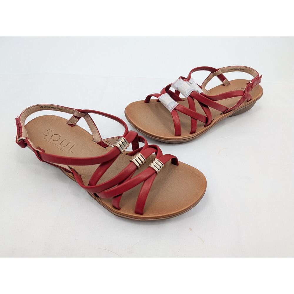 New Naturalizer Women's Soul Sierra Sandal Size 6 Comfort Vacation Summer